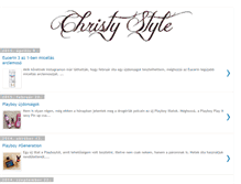 Tablet Screenshot of christytunderke-christystyle.blogspot.com