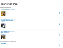 Tablet Screenshot of colorfulworkshop.blogspot.com