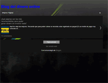 Tablet Screenshot of blogdineronline.blogspot.com
