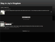 Tablet Screenshot of beingjoyfulalways.blogspot.com