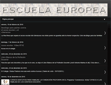 Tablet Screenshot of escuelaeuropea.blogspot.com