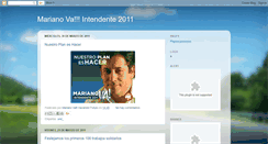 Desktop Screenshot of marianovaintendente2011.blogspot.com