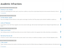 Tablet Screenshot of academic-infractions.blogspot.com