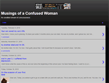 Tablet Screenshot of musingsofaconfusedwoman.blogspot.com
