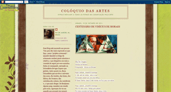 Desktop Screenshot of coloquiodasartes.blogspot.com