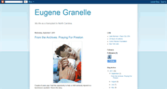 Desktop Screenshot of eugenegranelle.blogspot.com