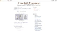 Desktop Screenshot of jlambethandcompany.blogspot.com