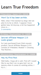 Mobile Screenshot of learntruefreedom.blogspot.com