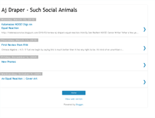 Tablet Screenshot of ajdraper.blogspot.com