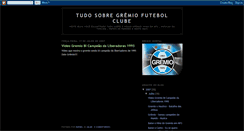 Desktop Screenshot of nossogremio.blogspot.com