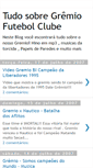 Mobile Screenshot of nossogremio.blogspot.com