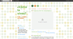 Desktop Screenshot of comolavives.blogspot.com