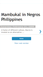 Mobile Screenshot of mambukal-philippines.blogspot.com