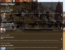 Tablet Screenshot of holidaymakeragency.blogspot.com