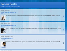 Tablet Screenshot of careers-builder.blogspot.com