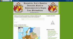 Desktop Screenshot of congressushistoricuslimensis.blogspot.com