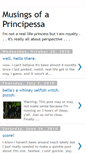 Mobile Screenshot of musingsofaprincipessa.blogspot.com