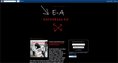 Desktop Screenshot of editorialescritosatalivares.blogspot.com