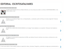 Tablet Screenshot of editorialescritosatalivares.blogspot.com