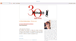 Desktop Screenshot of 30anseditionsmetailie.blogspot.com