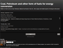 Tablet Screenshot of coalandfuel.blogspot.com