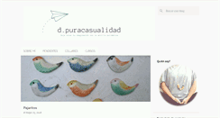 Desktop Screenshot of dpuracasualidad.blogspot.com