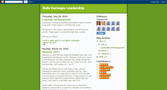 Desktop Screenshot of dalecarnegieleadership.blogspot.com