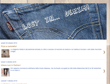 Tablet Screenshot of lostindenim.blogspot.com