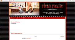 Desktop Screenshot of pickypalatelinks.blogspot.com