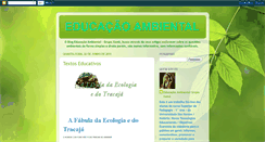 Desktop Screenshot of educacaoambiental-grupoxama.blogspot.com