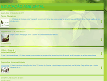 Tablet Screenshot of educacaoambiental-grupoxama.blogspot.com