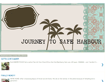 Tablet Screenshot of journeytosafeharbour.blogspot.com