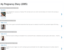 Tablet Screenshot of pregnancydiary-noorintan.blogspot.com