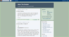 Desktop Screenshot of aftertheshutter.blogspot.com