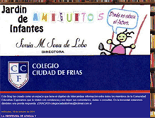 Tablet Screenshot of colegiociudaddefrias.blogspot.com