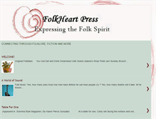 Tablet Screenshot of folkheartpressauthor.blogspot.com