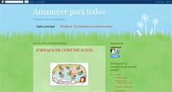 Desktop Screenshot of amanecerauro.blogspot.com