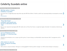 Tablet Screenshot of celeb-scandals.blogspot.com
