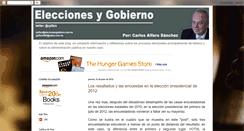 Desktop Screenshot of eleccionesygobierno.blogspot.com