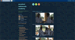 Desktop Screenshot of excellent-taekwondo.blogspot.com