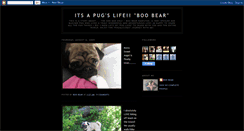 Desktop Screenshot of boobearpug.blogspot.com