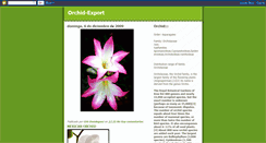 Desktop Screenshot of mexican-orchid.blogspot.com