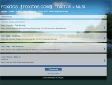 Tablet Screenshot of foxitos.blogspot.com