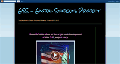 Desktop Screenshot of gss-global-students.blogspot.com