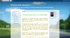 Desktop Screenshot of laciudaddelosespejos.blogspot.com