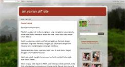 Desktop Screenshot of ainyanunalif.blogspot.com