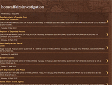 Tablet Screenshot of homeaffairsinvestigation.blogspot.com