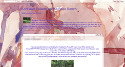 Desktop Screenshot of bassranch.blogspot.com