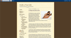 Desktop Screenshot of guide2yourlife.blogspot.com