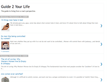 Tablet Screenshot of guide2yourlife.blogspot.com